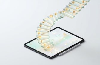 3D isometric composition on a clean studio background