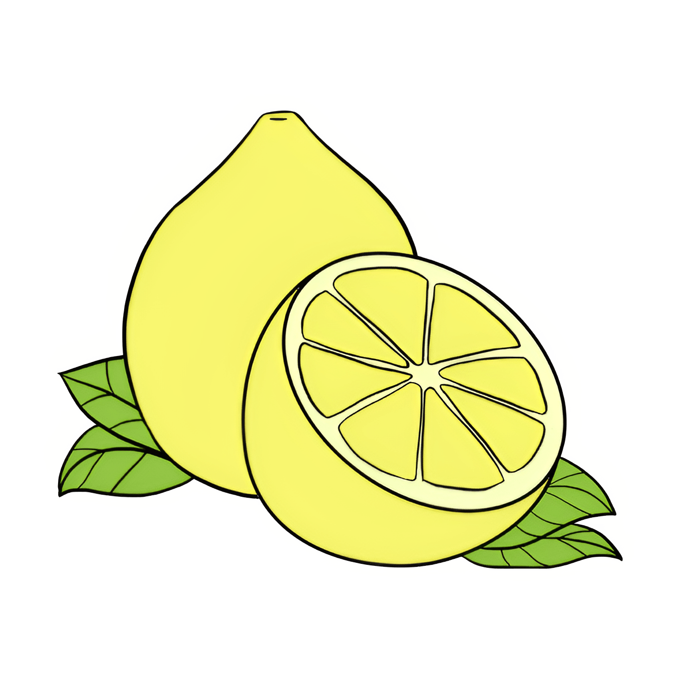 Как нарисовать лимон Шаг 10