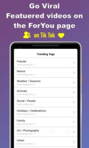 Приложение TikFame для накрутки Тик Ток