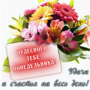 Понедельник день, чтобы раскрасить свой мир яркими красками