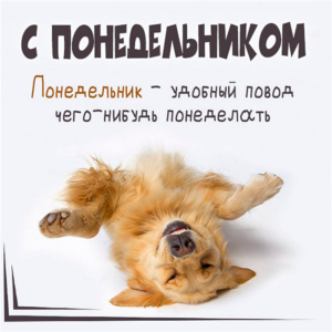 Пусть этот день принесет вдохновение и энтузиазм