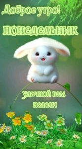 Пусть понедельник подарит тебе свершения и достижения