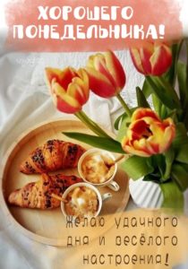 Пусть понедельник принесет тебе вдохновение и страсть