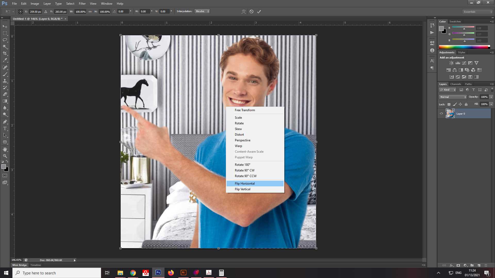 Процесс сканирования фото в программе Adobe Photoshop