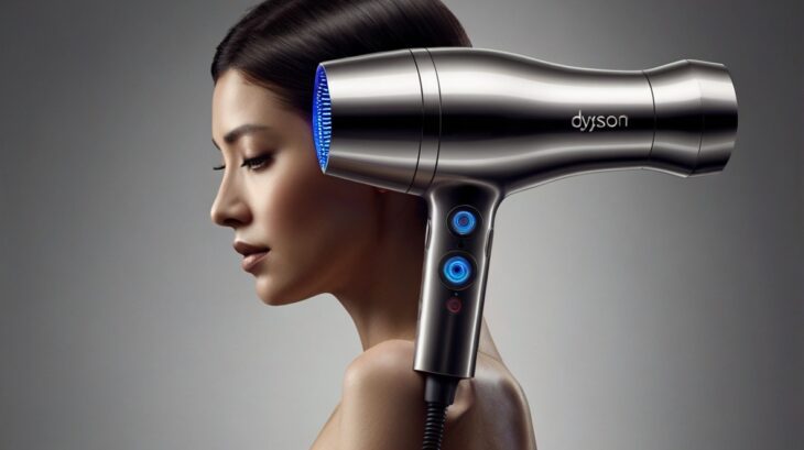 Leonardo Kino XL A sleek futuristic Dyson Supersonic hairdryer 1