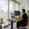 Дизайнер работает в Таиланде